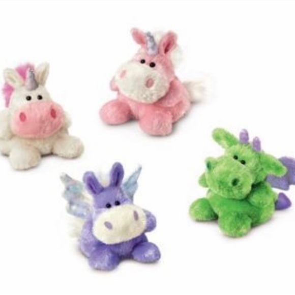 Russ Berrie luvvies Leah Unicorn plush toy stuffed animal - Picture 2 of 7